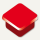 Alco Haftmagnet 13x13x7mm rot 10 Stück