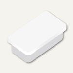 Alco Haftmagnet 13x24x7mm weiß 10 Stück
