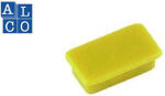 Alco Haftmagnet 13x24x7mm gelb 10 Stück