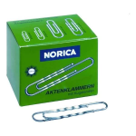 Alco NORICA Briefklammer Eisen verzinkt 50mm 1000 Stück