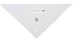 Alco Anlegedreieck Kunststoff 33 cm transparent