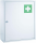 Alco Erste-Hilfe-Verbandschrank Stahl 360x150x450mm weiß