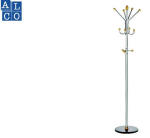 Alco Standgarderobe pulverbeschichtetes Metall 185 cm...