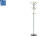 Alco Standgarderobe pulverbeschichtetes Metall 185 cm Ø 40 silber