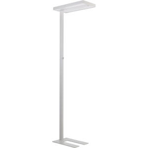 Alco LED-Stehleuchte 9085 Aluminium mit Metallfuß 80W weiß