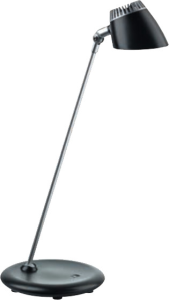 Alco LED-Tischleuchte 9216 ABS Aluminium und Eisen 5W schwarz/si