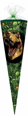 Nestler Schultüte Tüllv. 85 cm 12-eck DinoDschung Sound Copp