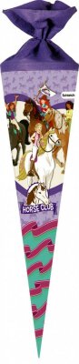 Nestler Schultüte 35 cm rund Horse Club® Schleich®