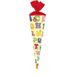 Nestler Schultüte Filzv. 70 cm rund ABC