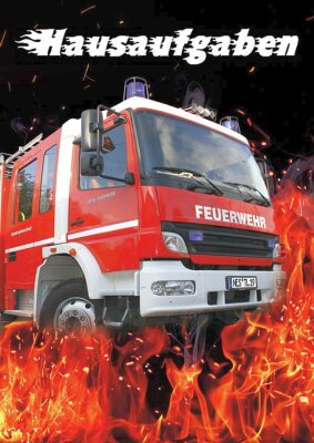 Nestler Hausaufgabenheft A5 Feuerwehr