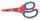 Wedo Bastelschere 13cm Fantastic rund Kinderschere Spider rot