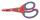 Wedo Bastelschere 13cm Fantastic rund Kinderschere Spider rot