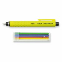 KOH Schneiderkreide Set 1 Fallbleistift + 6 farbige Minen