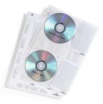 Durable CD Hülle A4 tr 5St für 4 CDs, Universallochung
