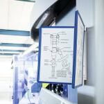 Durable Sichttafelsystem A4 d.bl 5tlg magnetisch VARIO MAGNET WALL
