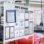 Durable Sichttafelsystem A4 d.bl 5tlg magnetisch VARIO MAGNET WALL