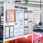 Durable Sichttafelsystem A4 or 5tlg. magnetisch VARIO MAGNET WALL