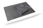 Durable Schreibunterlage Leder d.gr 650x450mm mit Ziehrnaht