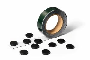 Durable Metallband adhesiv 5mx35mm ws mit 10 Magneten