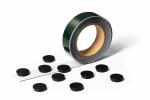 Durable Metallband adhesiv 5mx35mm ws mit 10 Magneten