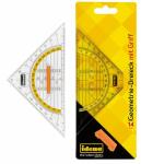 Idena 602403 - Geometriedreieck mit Griff, 14 cm,...