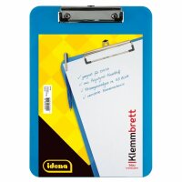Idena 507051 - Klemmbrett für DIN A4 vernickelte...