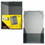 Idena 225404 - Heftbox DIN A4 mit Gummizug, transluzent...