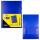 Idena 10377 - Gummizugmappe DIN A3, PP, transluzent blau