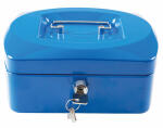 Idena Geldkassette 10" 255x200x90mm, blau - Metall,...