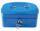 Idena Geldkassette 10" 255x200x90mm, blau - Metall, 8 Fächer