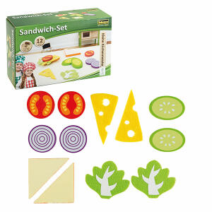 Idena Sandwich-Set Holz