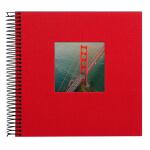 Goldbuch Spiralalbum Bella Vista rot