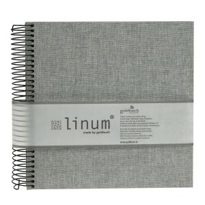 Goldbuch Spiralalbum Linum grau