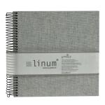 Goldbuch Spiralalbum Linum grau