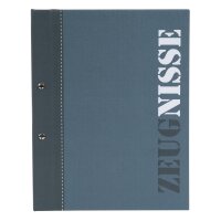 Goldbuch Zeugnismappe 2colored blau