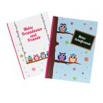 Goldbuch Freundebuch Eule