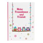 Goldbuch Freundebuch Eule