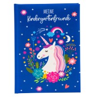 Goldbuch Kindergartenfreundebuch Einhornglück