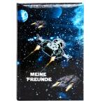 Goldbuch Freundebuch Raumschiff