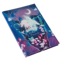 Goldbuch Freundebuch Unicorn