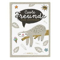 Goldbuch Freundebuch HAPPYlife Faultier