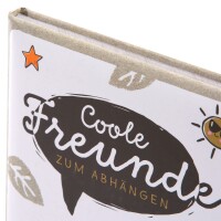 Goldbuch Freundebuch HAPPYlife Faultier