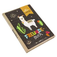 Goldbuch Freundebuch HAPPYlife Lama