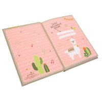 Goldbuch Freundebuch HAPPYlife Lama