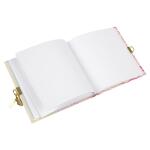 Goldbuch Tagebuch Flower Kolibri