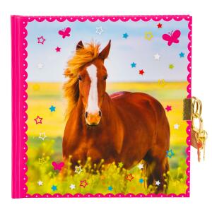 Goldbuch Tagebuch Pferdeliebe