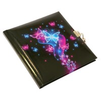 Goldbuch Tagebuch Schmetterling