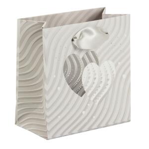Goldbuch Geschenktasche Silver Hearts