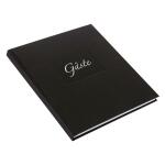 Goldbuch Gästebuch Seda schwarz
