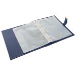 Goldbuch Dokumentenmappe Cezanne blau